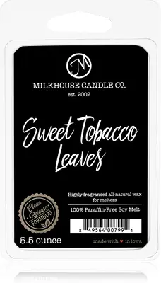 Milkhouse Candle Co. Creamery Sweet Tobacco Leaves Lamp Wax aromatica 155 g