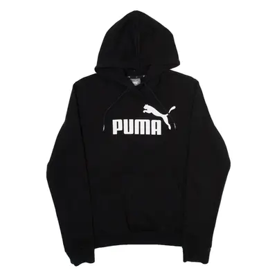 PUMA Womens Black Hoodie UK 12