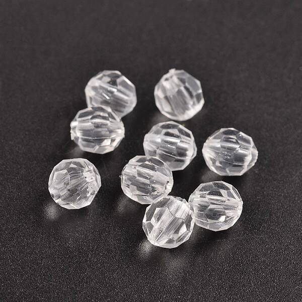 Transparent Acrylic Beads