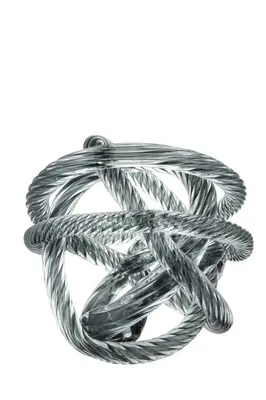 Gray Glass Rope Desk Accessory | Eichholtz Dominico L