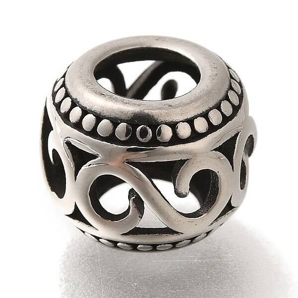 304 Stainless Steel European Beads