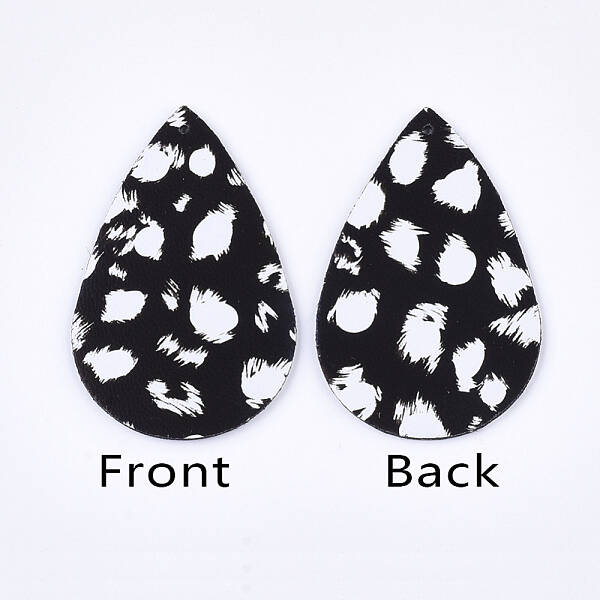 PU Leather Big Pendants