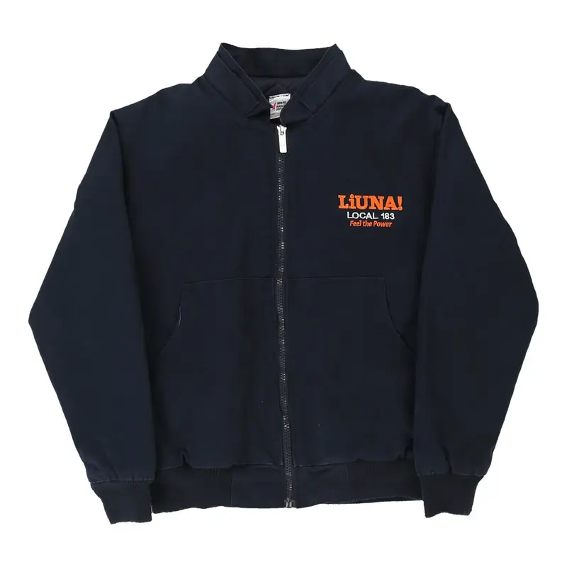 Union Pro Jacket - Large Navy Cotton