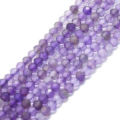 Natural Amethyst Beads Strands