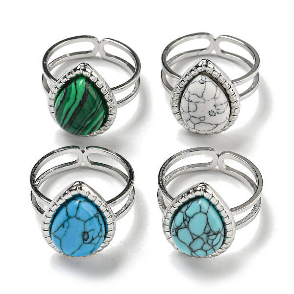 304 Stainless Steel Open Cuff Rings