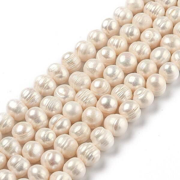 Natural Cultured Freshwater Pearl Beads Strands