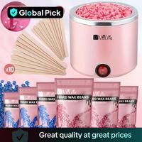 Hard Wax Warmer Kit, 1 Set Wax Warmer & Accessories, Hair Removal Machine for Women and Men, Beauty & Personal Care Product, ...
