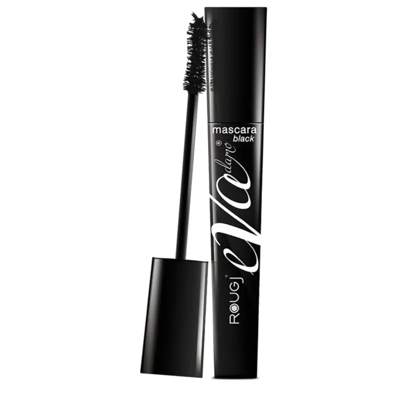 Rougj + Evadamo Black Mascara Black False Eyelash Effect 8ml