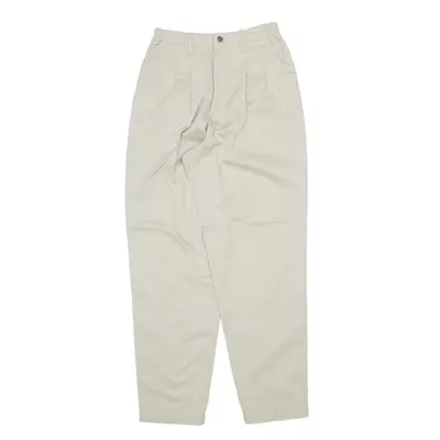 LEE Casuals Chino Trousers Beige Relaxed Tapered Womens W28 L30