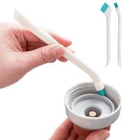 Kitchen Cleaning Brush Set, 2 Counts/set Multifunctional Kitchen Seam Cleaning Brush, Manual Draining Cleaning Tool for Home ...