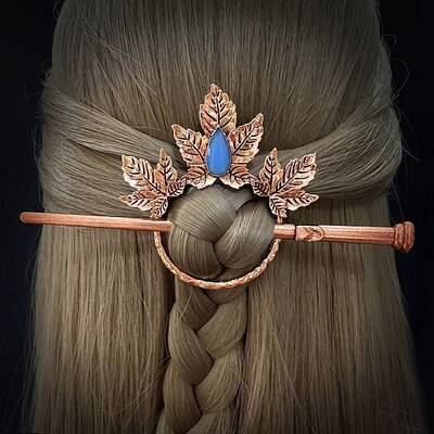 Vintage Moonstone Hair Sticks for Women