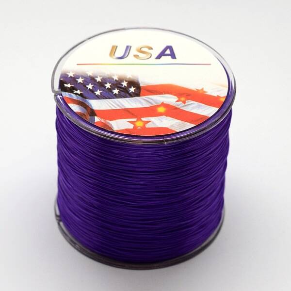Flat Elastic Crystal String