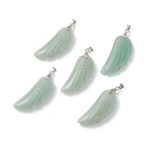 Natural Green Aventurine Pendants