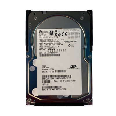 0C5716 Dell 73GB Ultra-320 SCSI 10000 3.5-inch Hard Drive