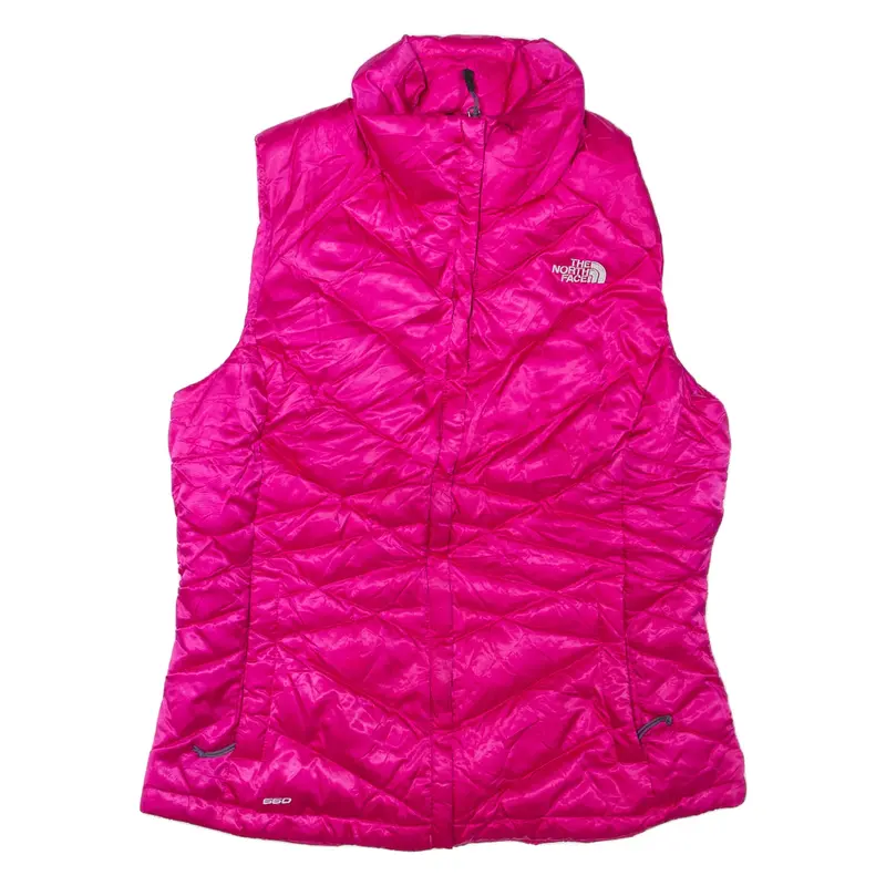THE NORTH FACE Womens Puffer Gilet Pink Nylon M
