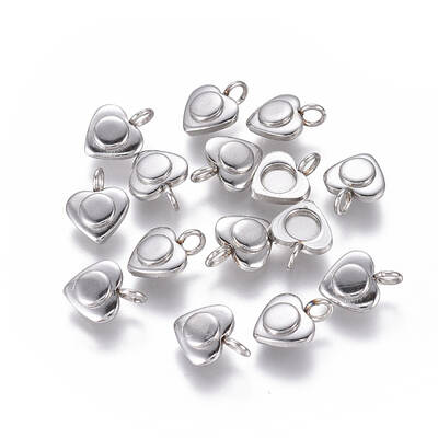 Non-Tarnish 304 Stainless Steel Pendant Cabochon Settings