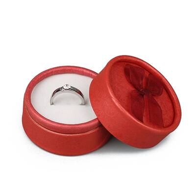 Round Cardboard Ring Storage Boxes