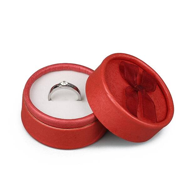 Round Cardboard Ring Storage Boxes