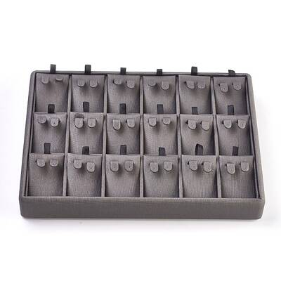 PU Leather Earring Displays