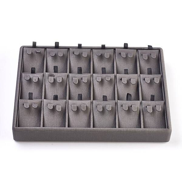 PU Leather Earring Displays