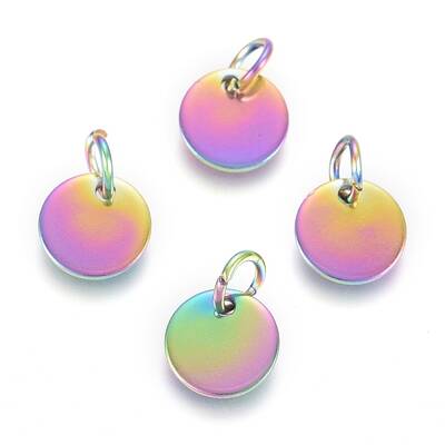 Ion Plating(IP) 304 Stainless Steel Charms