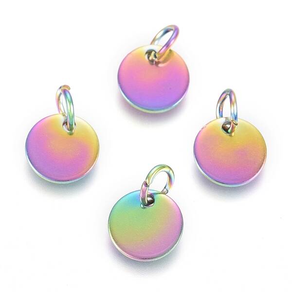 Ion Plating(IP) 304 Stainless Steel Charms