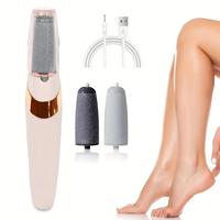 Rechargeable Electric Feet Callus Remover, Portable Electronic Foot File, Quickly Removes Dry, Chapped Skin, Nail Care & Pedi...
