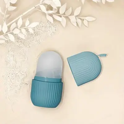 Facial Ice Roller, Ice Rollers for Eyes & Neck, Facial Beauty Ice Roller for Face, Face Massager Gua Sha Mold, Ice Compress ...