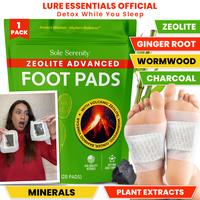 Zeolite Detox Deep Cleansing Foot Patches for Sleep with Ginger Root Wormwood Foot Detox Cleanse