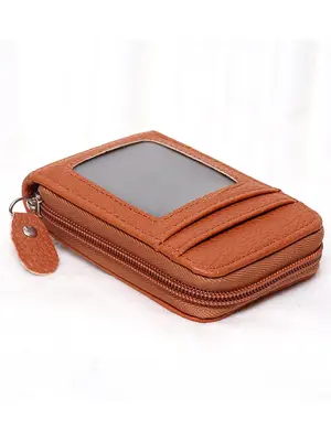 Men's Summer Casual Plain Lychee Pattern Card Holder,  Multi Card Slot Large Capacity Card Holder, Portable Anti Theft Card H...