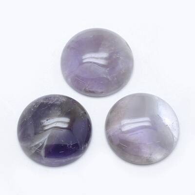 Natural Amethyst Cabochons