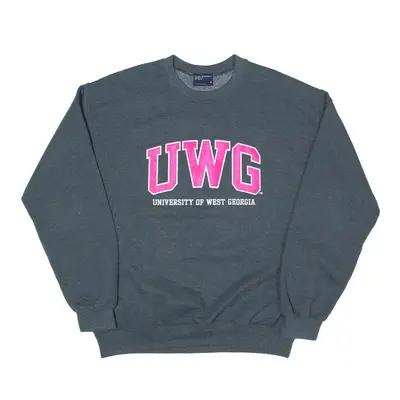 MV SPORT University of West Georgia USA Sweatshirt Blue Mens M