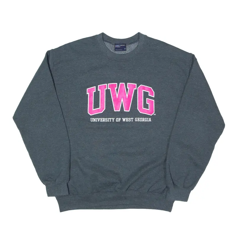 MV SPORT University of West Georgia USA Sweatshirt Blue Mens M