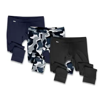 The TBô Long Johns 3-Pack (XXL Only) | Color: Black/Navy/Camo | Size: XXL | 40-44