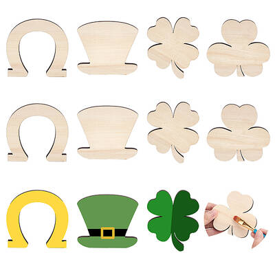 US Unfinished Wooden Cutouts