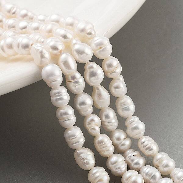 Natural Cultured Freshwater Pearl Beads Strands