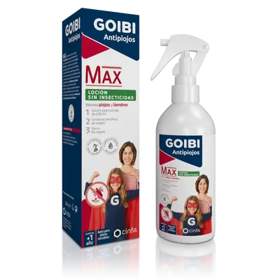 Cinfa Lotion Goibi antipiojos MAX without insecticides 200 ML