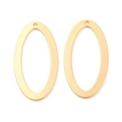 Rack Plating Brass Pendants
