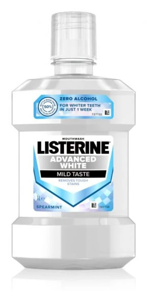 Listerine Advanced White Delicate Taste 600 Ml