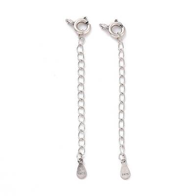 925 Sterling Silver Chain Extenders