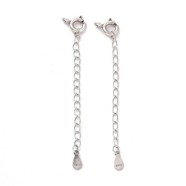 925 Sterling Silver Chain Extenders