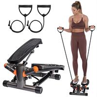 dealsforyoudays Relife Sports Stair Steppers for Exercise Machine Mini Stepper with Resistance Bands for Home Fitness,Step Ma...