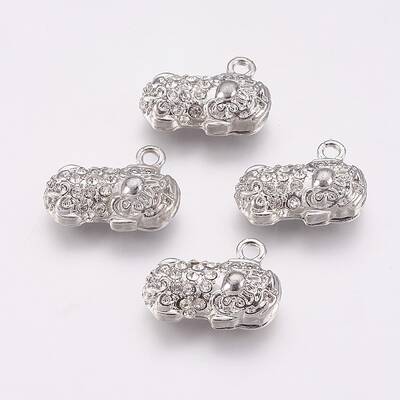 Alloy Rhinestone Pendants