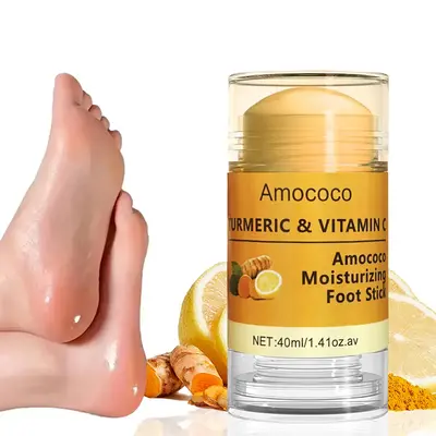 turmeric vitamin C moisturizing hand stick、heel stick、hand cream, dry cracked skin foot care products, hand and elbow ski...