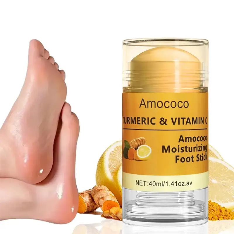 turmeric vitamin C moisturizing hand stick、heel stick、hand cream, dry cracked skin foot care products, hand and elbow ski...