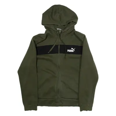 PUMA Mens Green Hoodie L