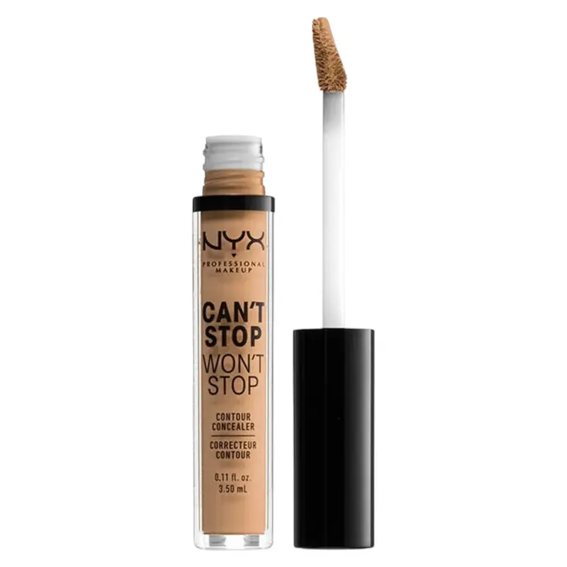 Nyx Can't Stop Won't Stop Cruelty-Free Copertura totale Correttore liquido Beige tenue No 35 ml