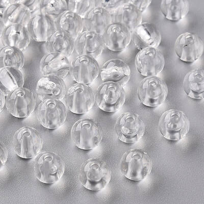 Transparent Acrylic Beads