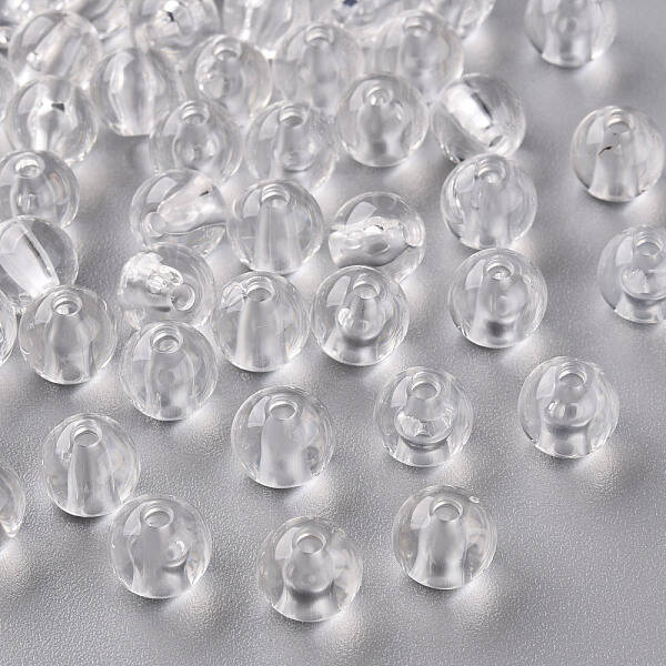 Transparent Acrylic Beads
