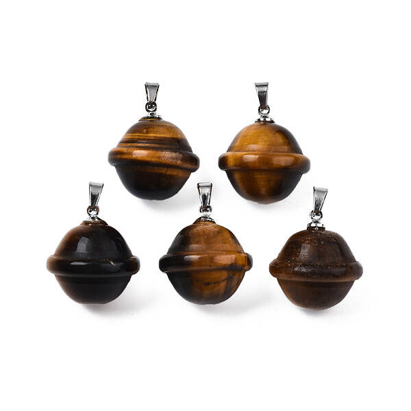 Natural Tiger Eye Pendants